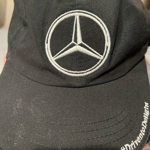 Mercedes Benz Hat Driven‎ to Delight Brand Immersion Black Adjustable